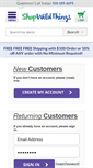 Mobile Screenshot of myaccount.shopwildthings.com